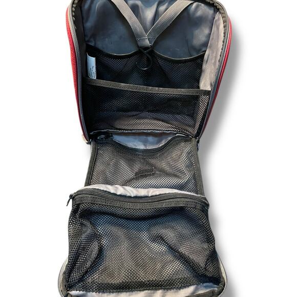Eddie Bauer Travex Toiletry Dopp Bag Hanging Organizer Expand Shower Gym Makeup - Picture 3 of 12